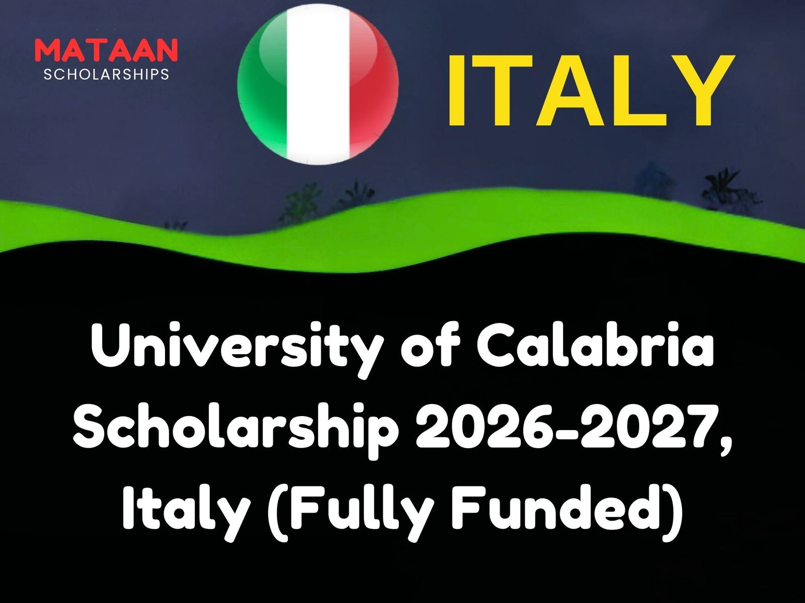 University of Calabria Scholarship 2026-2027, Italy (Fully Funded)